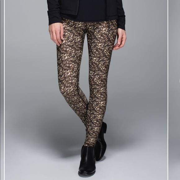 Lululemon Shine Tight Shimmy Shimmer Multi - Picture 3 of 16